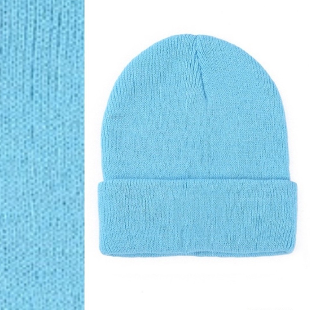 ⚡️ Boho Beanie Hat | Deep Sky